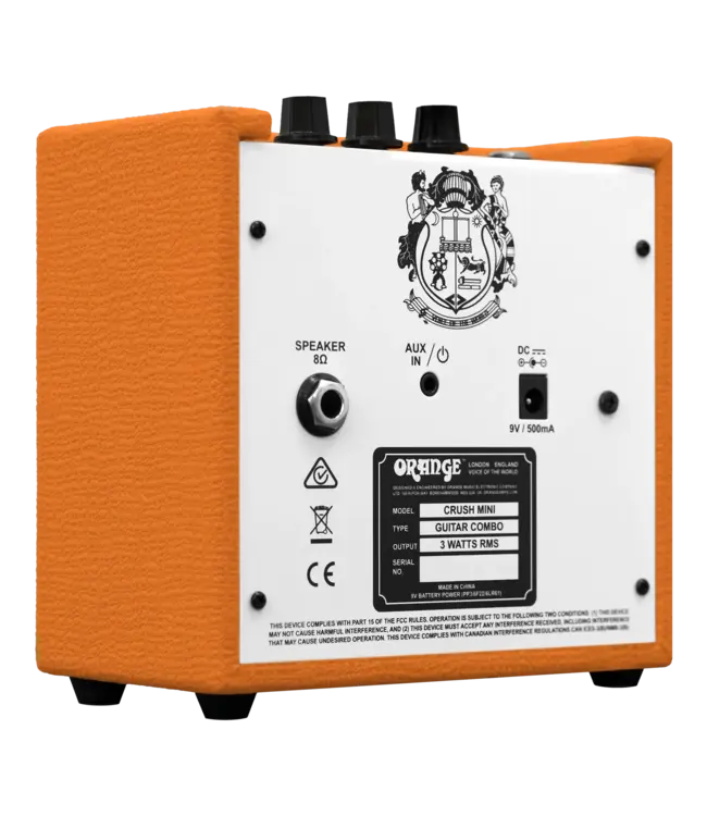 Orange CRUSH MINI 3-watt Portable Guitar Amp