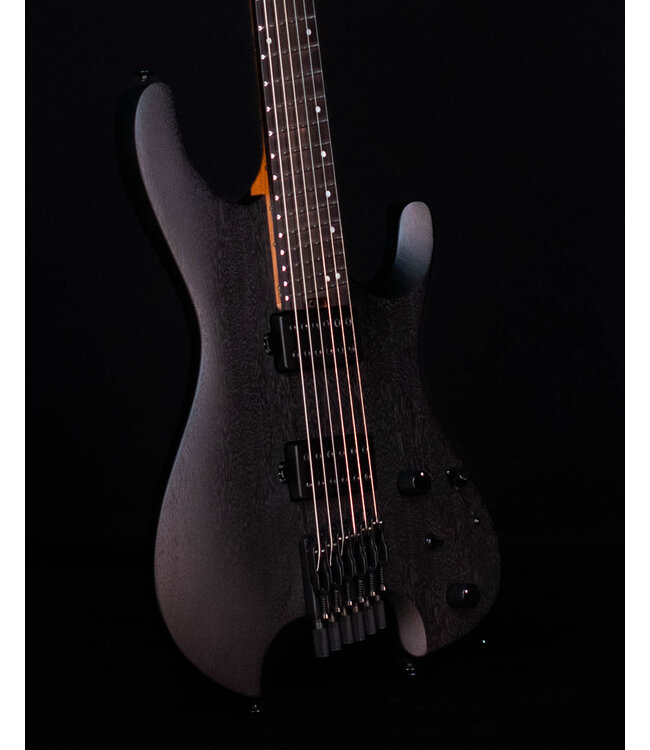 Ibanez QX52BWK Headless Electric Guitar , Weathered Black