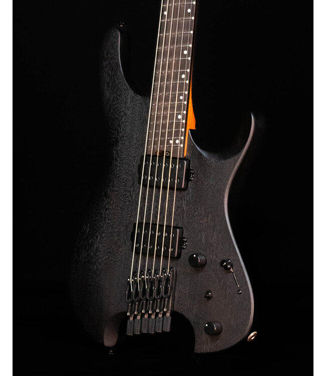 Ibanez QX52BWK Headless Electric Guitar , Weathered Black