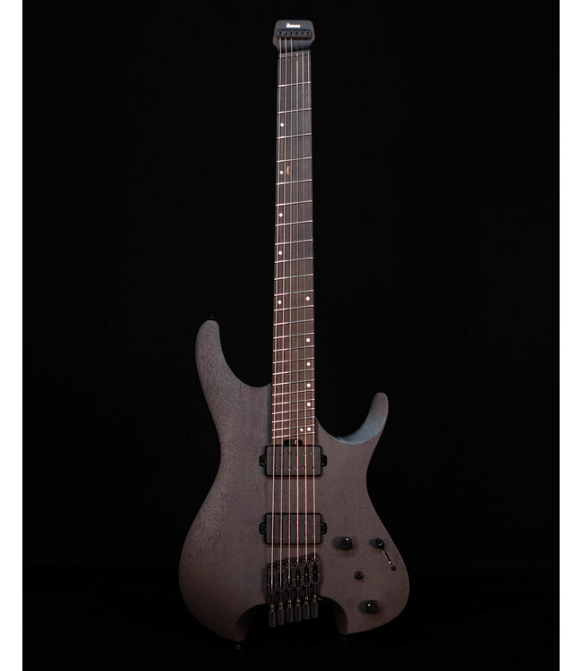 Ibanez QX52BWK Headless Electric Guitar , Weathered Black