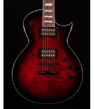 ESP ESP LTD EC-256QM, See Thru Black Cherry Sunburst
