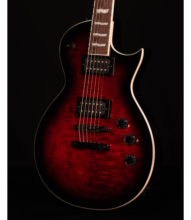 ESP LTD EC-256QM, See Thru Black Cherry Sunburst