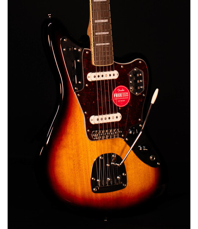 Squier Classic Vibe '70s Jaguar, Laurel FB, 3-Color Sunburst - BLEM