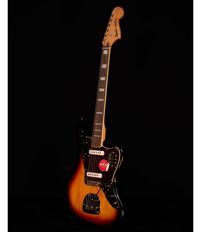 Squier Classic Vibe '70s Jaguar, Laurel FB, 3-Color Sunburst - BLEM