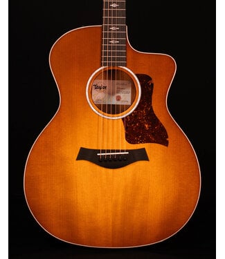 Taylor Taylor 214ce-K Deluxe Acoustic Electric Guitar, Honey Sunburst Collection