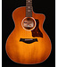 Taylor 214ce-K Deluxe Acoustic Electric Guitar, Honey Sunburst Collection
