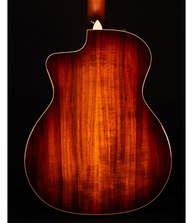 Taylor 214ce-K Deluxe Acoustic Electric Guitar, Honey Sunburst Collection