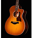 Taylor 214ce-K Deluxe Acoustic Electric Guitar, Honey Sunburst Collection