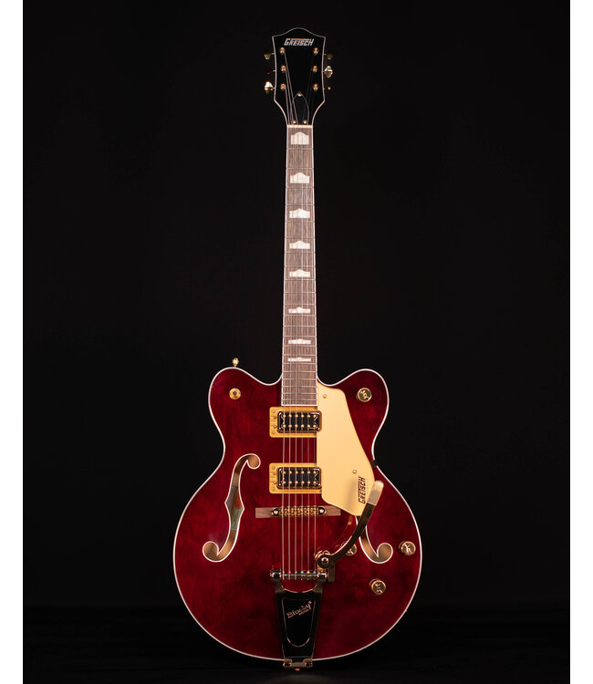 Gretsch G5422TG Electromatic Hollow Body Double-Cut with Bigsby, Laurel FB, Walnut Stain