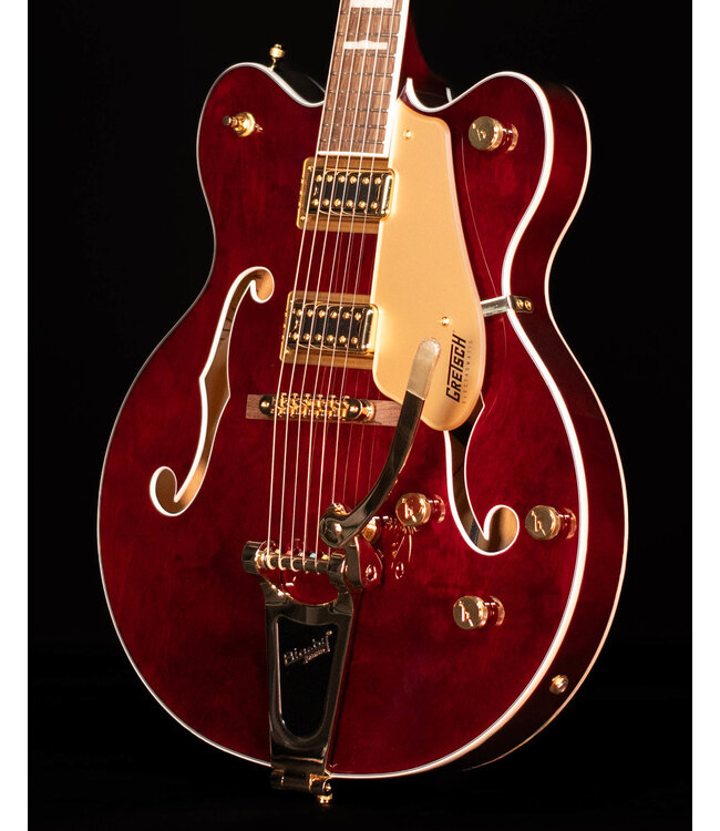 Gretsch G5422TG Electromatic Hollow Body Double-Cut with Bigsby, Laurel FB, Walnut Stain