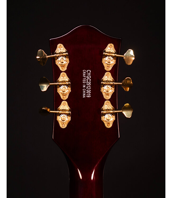Gretsch G5422TG Electromatic Hollow Body Double-Cut with Bigsby, Laurel FB, Walnut Stain