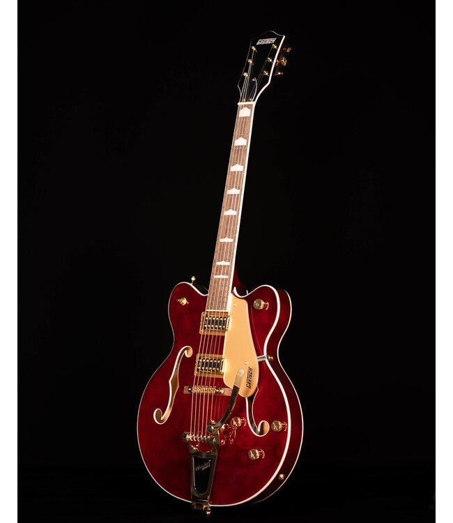 Gretsch G5422TG Electromatic Hollow Body Double-Cut with Bigsby, Laurel FB, Walnut Stain