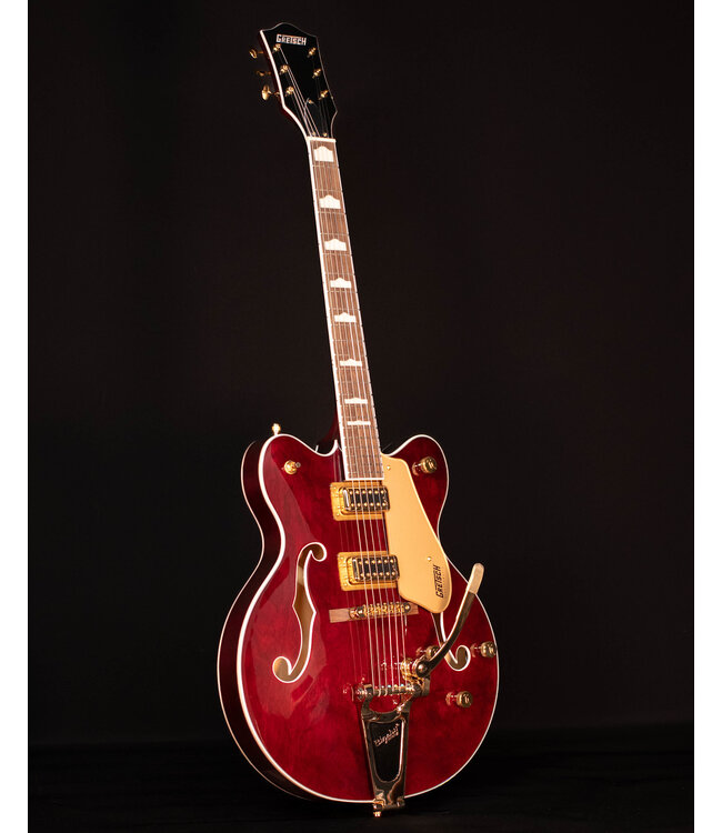 Gretsch G5422TG Electromatic Hollow Body Double-Cut with Bigsby, Laurel FB, Walnut Stain