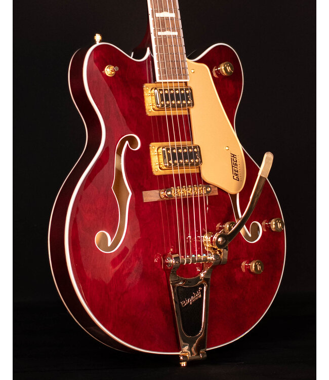 Gretsch G5422TG Electromatic Hollow Body Double-Cut with Bigsby, Laurel FB, Walnut Stain