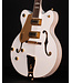 Gretsch G5422GLH Electromatic Hollow Body, Left-Handed, Laurel FB, Snowcrest White