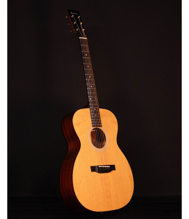 Eastman E1OML, Left Handed OM, Sitka Spruce/Sapele with Bag
