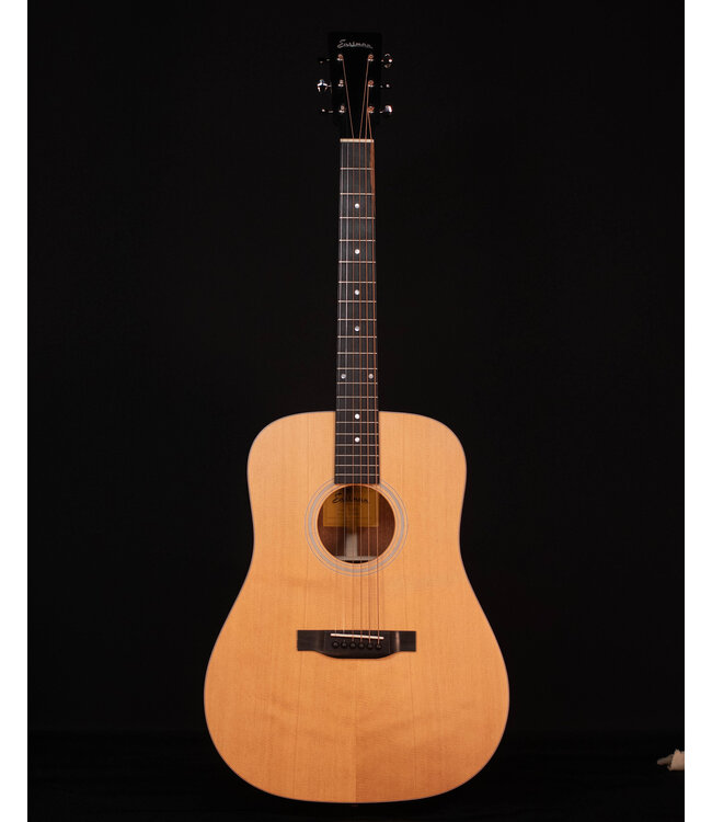 Eastman E1DL Left Handed Dreadnought, Sitka Spruce/Sapele with Bag