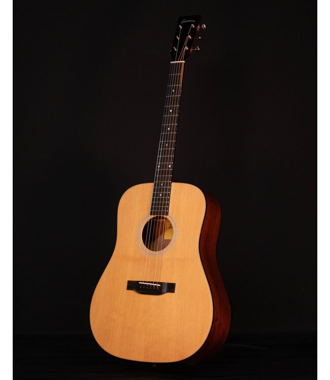 Eastman E1DL Left Handed Dreadnought, Sitka Spruce/Sapele with Bag