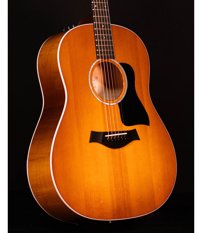 Taylor 217e Plus Acoustic Electric Guitar, Honey Sunburst Collection