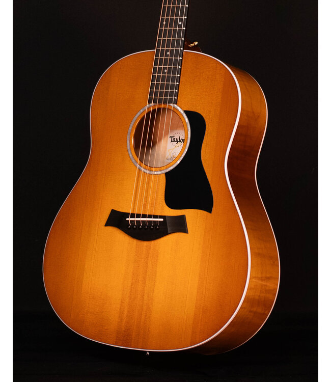 Taylor 217e Plus Acoustic Electric Guitar, Honey Sunburst Collection