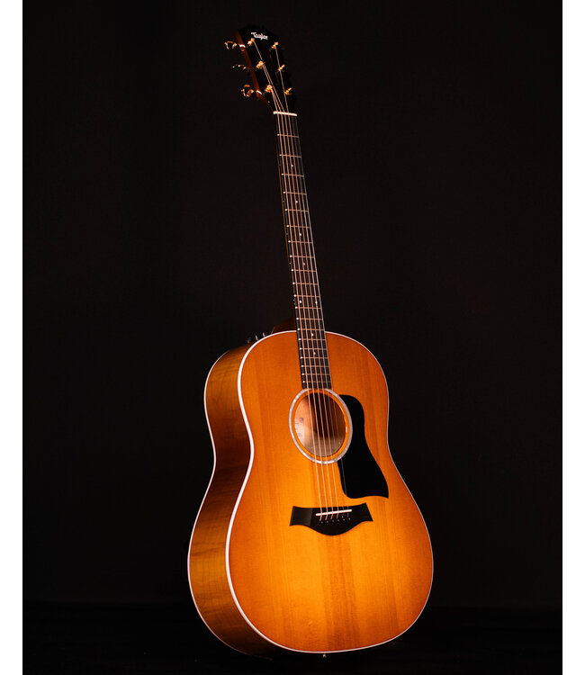 Taylor 217e Plus Acoustic Electric Guitar, Honey Sunburst Collection