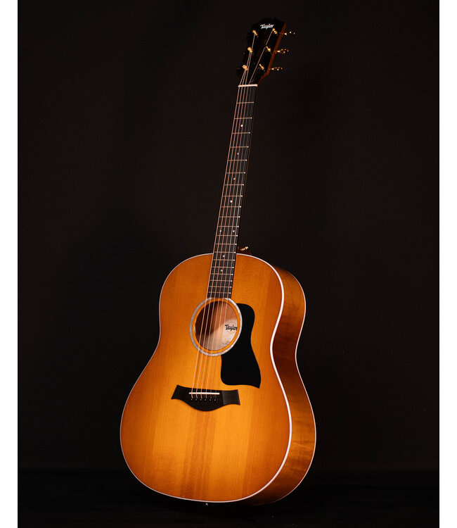 Taylor 217e Plus Acoustic Electric Guitar, Honey Sunburst Collection