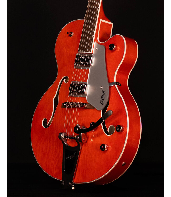 Gretsch G5420T Electromatic Hollow Body Single-Cut with Bigsby, Laurel FB, Orange Stain