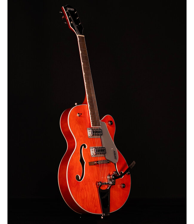 Gretsch G5420T Electromatic Hollow Body Single-Cut with Bigsby, Laurel FB, Orange Stain