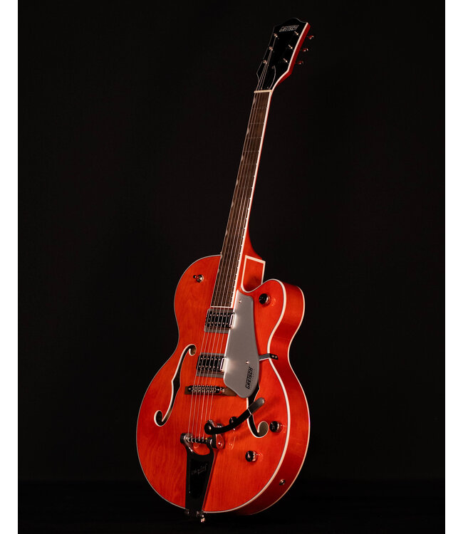 Gretsch G5420T Electromatic Hollow Body Single-Cut with Bigsby, Laurel FB, Orange Stain