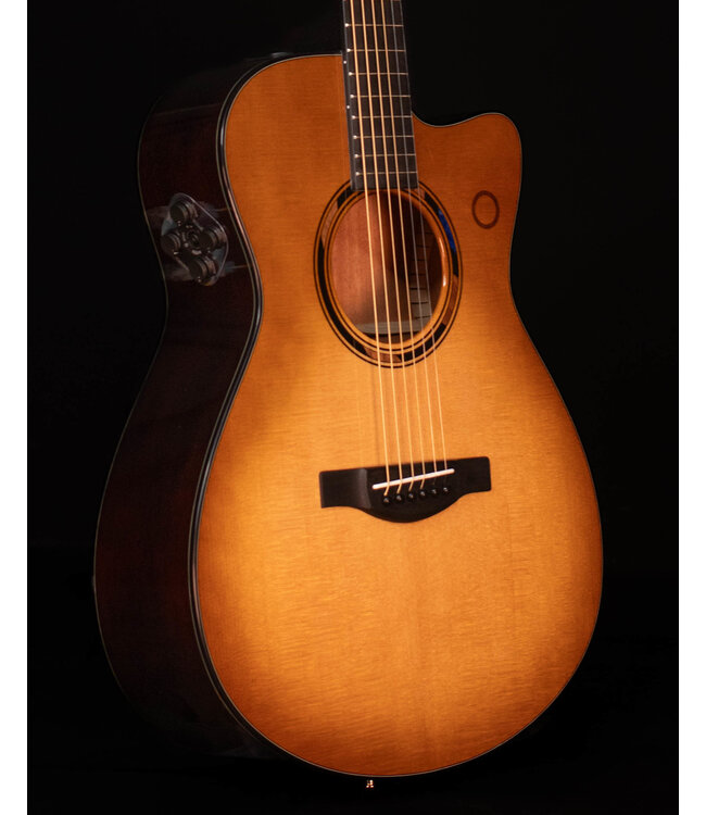 Yamaha TAS3 Concert TransAcoustic Acoustic-Electric, Sand Burst