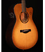 Yamaha TAS3 Concert TransAcoustic Acoustic-Electric, Sand Burst