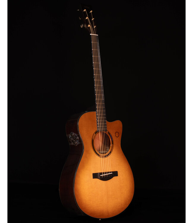 Yamaha TAS3 Concert TransAcoustic Acoustic-Electric, Sand Burst