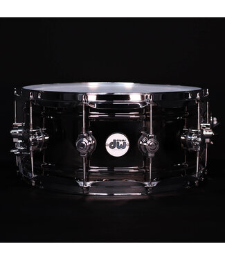 Drum Workshop DW 14" x 6.5" Collector's Series Black Nickel Over Brass Snare Drum