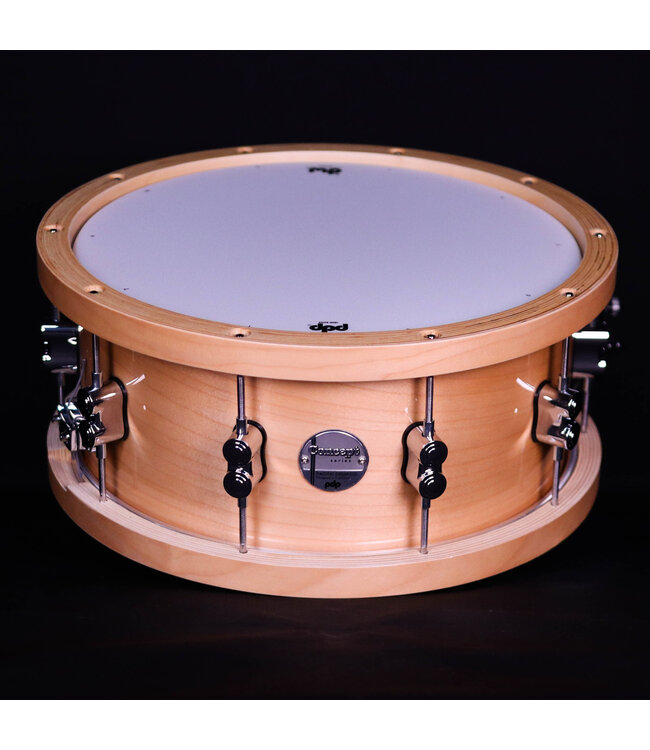 PDP 14" x 6.5" Concept Series Wood Hoop Maple Snare