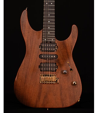 Charvel Charvel MJ DK24 HSH Mahogany with Figured Walnut w/Hard Shell Case, 2022 - USED