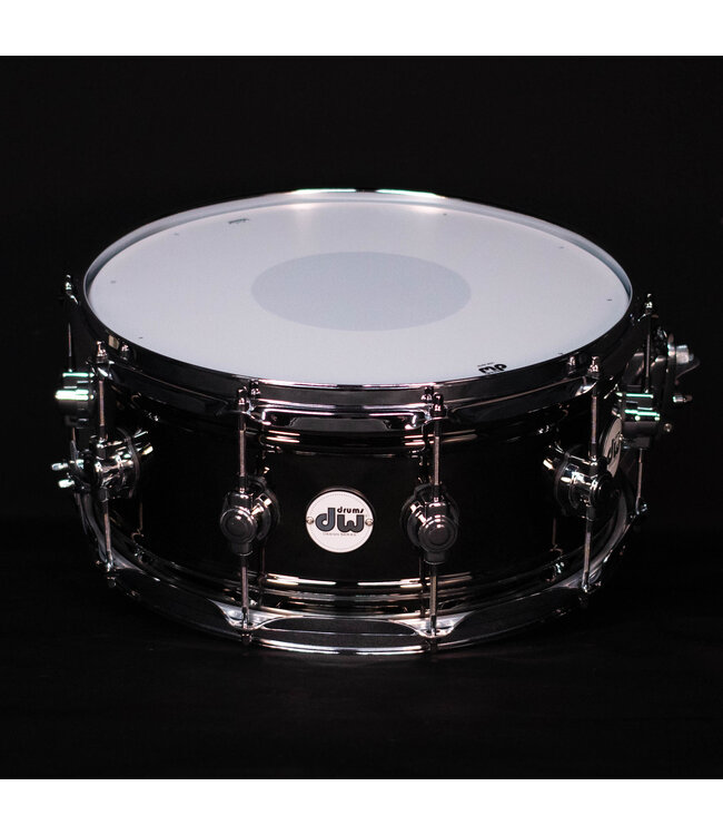 DW 14" x 6.5" Design Series Black Nickel Over Brass Snare Drum