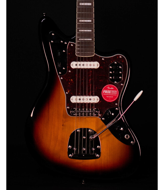 Squier Classic Vibe '70s Jaguar, Laurel FB, 3-Color Sunburst