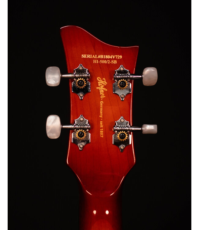 Hofner Ignition PRO Club 4-String Bass, Sunburst, Teacup knobs