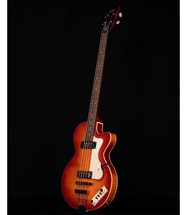 Hofner Ignition PRO Club 4-String Bass, Sunburst, Teacup knobs