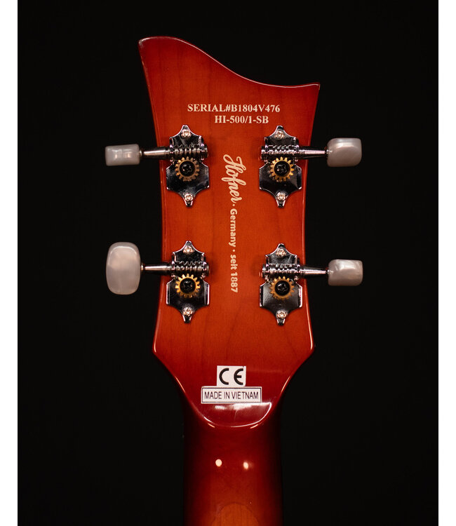Hofner Ignition Violin Bass, Sunburst