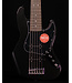 Squier Affinity Jazz Bass VI, Laurel FB, Black Metallic