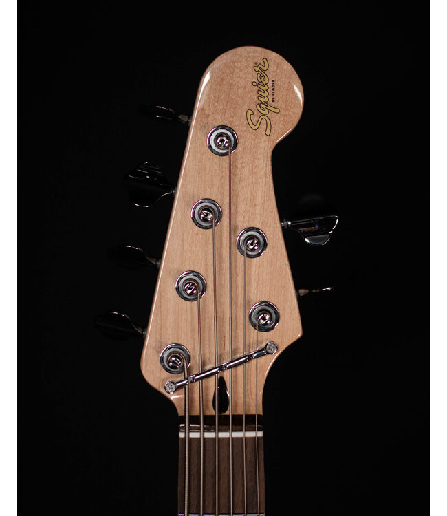 Squier Affinity Jazz Bass VI, Laurel FB, Black Metallic