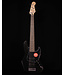 Squier Affinity Jazz Bass VI, Laurel FB, Black Metallic
