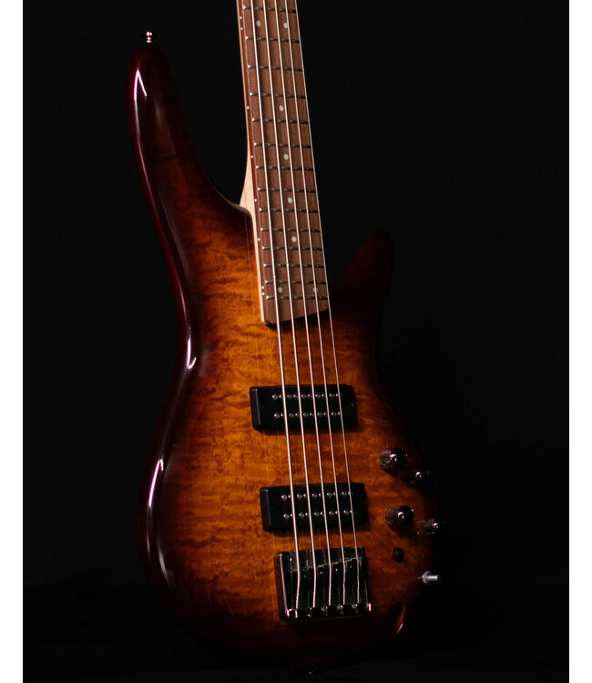 Ibanez SR405 Electric Bass, Dragon Eye Burst - Blem