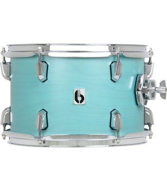 British Drum Company British Drum Co. ENG-10-7-RT-STL Enigma Series Tom. Satin Teal 10" x 7"