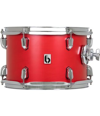 British Drum Company British Drum Co. ENG-10-7-RT-SSC Enigma Series Tom. Satin Scarlett 10" x 7"