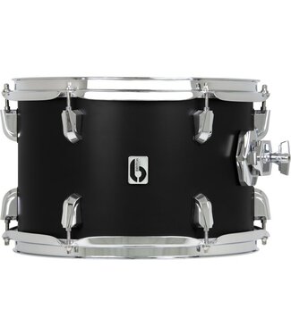 British Drum Company British Drum Co. ENG-10-7-RT-STB Enigma Series Tom. Satin Black 10" x 7"