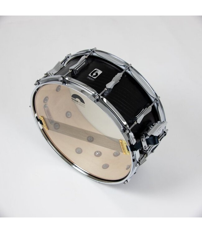 British Drum Co. RAV-14-6-SN Raven Series Snare Drum. 6" x 14"