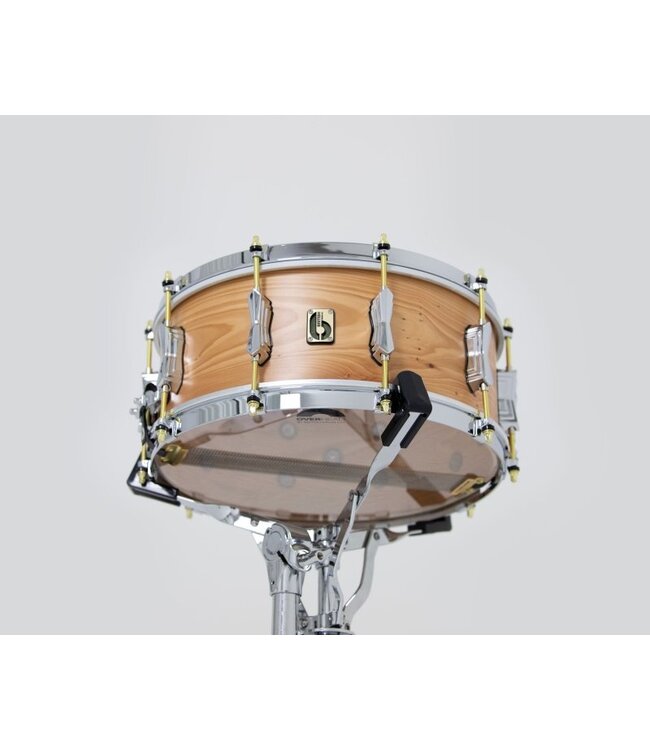 British Drum Co. ARC-14-60-SN Archer Series Yew Wood Snare. 6" x 14"