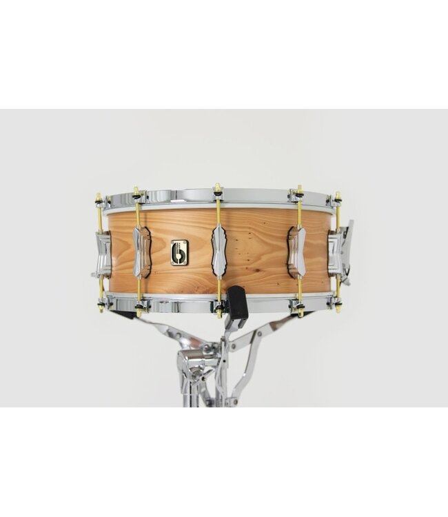 British Drum Co. ARC-14-60-SN Archer Series Yew Wood Snare. 6" x 14"